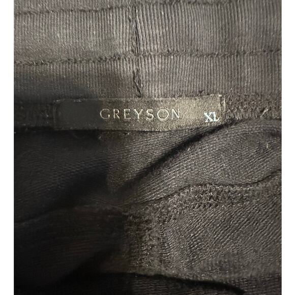 Greyson Joggers Men's Size XL Gray Activewear Athlesiure Soft Pima Cotton Pants - Picture 3 of 8